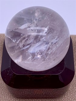 *Шар д.3,5см Горный Хрусталь арт 90268-15 Вес 38,00 г - фото 600432