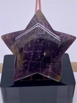 Звезда из Аметиста 103861 вес 40-50 гр, Аметист Бразилия р.47х47/50х50 мм - фото 603188
