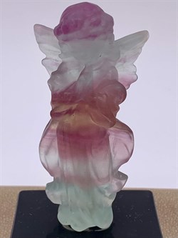 Статуэтка р.30*70 Ангел Флюорит 104659-2 Вес 45 г - фото 604917