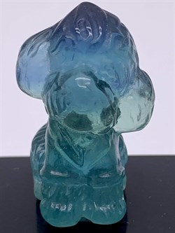 Фигурка р.25*40 Болонка Флюорит арт 103816-1 Вес 28 г - фото 605717