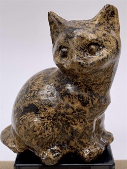 Кошка р.50*70 Дендритовая Яшма Африка арт 101373-2 Вес 170 г - фото 605858