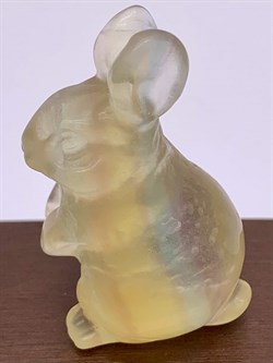 Фигурка р.20*35 Кролик Флюорит арт: 100988 Вес18 г - фото 606324