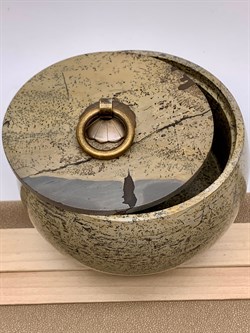 Шкатулка Дендритовая Яшма Африка арт 105167-1 Вес 500 г - фото 609929