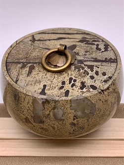 Шкатулка Дендритовая Яшма Африка арт 105169-3 Вес 450 г - фото 609945
