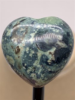 Сердце р.20-20мм Яшма "Камбаба" Африка вес 6,65 гр арт 099258-2 - фото 612712