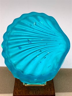 Шкатулка Ракушка р.7,5-3,5 см арт 071224 вес 115,23 гр Украшение для интерьера Ручная работа - фото 627578