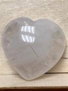 Сердце Горный Хрусталь 20*25 мм арт. 86322 Радуга самоцветов.