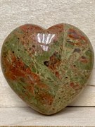 Сердце Яшма Бразилия 20*22мм арт. 86331 Радуга самоцветов.