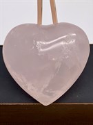 Сердце р.3,5-3,5 Розовый Кварц Бразилия арт. 010224-6-23,04