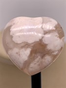 Сердце р.20-20мм Цветочный Агат Мадагаскар вес 5,92 арт 099253-3 