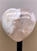Сердце р.20-20мм Цветочный Агат Мадагаскар вес 6,52 арт 099253-1 