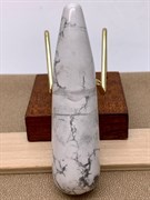 Массажная палочка из Говлита 104301-1 (Говлит, Гладкий, 20х80 мм, Белый) вес 55,55 гр