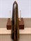 Массажная палочка из Тигрового глаза 073577-3 (Тигровый глаз, Африка, Гладкий/Граненый, 20х100 мм, Золотой) вес 54,94 гр - фото 628244